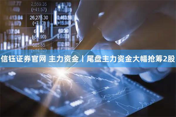 信钰证券官网 主力资金丨尾盘主力资金大幅抢筹2股