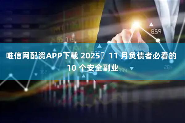 唯信网配资APP下载 2025 11 月负债者必看的 10 个安全副业